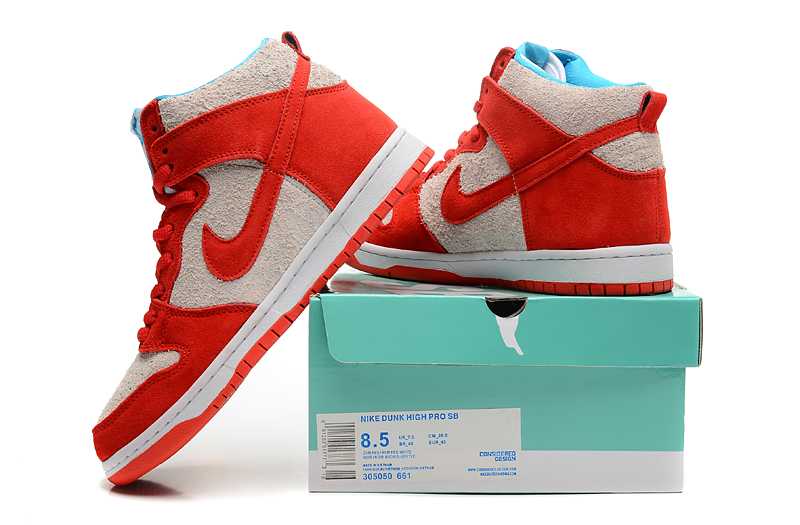 basket nike dunk high outlet nouveau style Flamingo pas cher